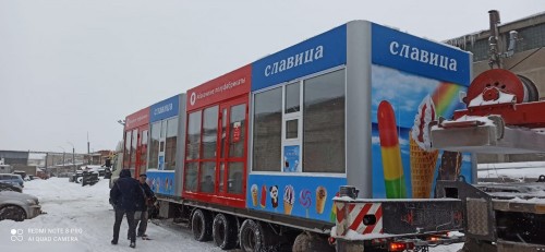 Торговые павильоны.
