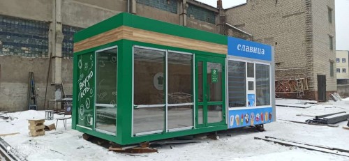 Изготовление торговых павильонов в Казани.